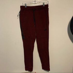 Maroon Nike Athletic Jogger Drop Crotch Medium